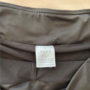 Free Fly Apparel Black Skorts for Active Comfort